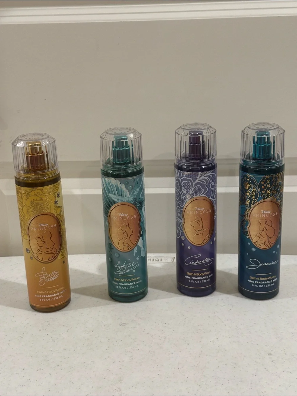 NEW Bath & Body Works Disney Princess Fine Mist Set  ~ Full Size